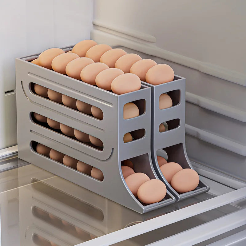 Dispenser de Ovos Inteligente Praticidade Inigualável, Design Moderno e Compacto!