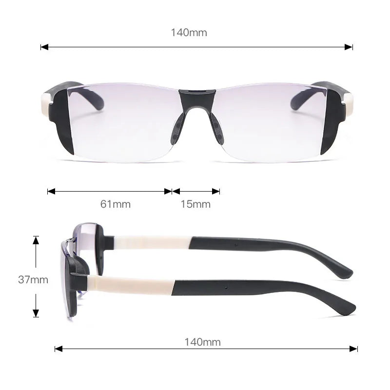 Óculos Multifocal Delux PRO VISION Ultra Leve