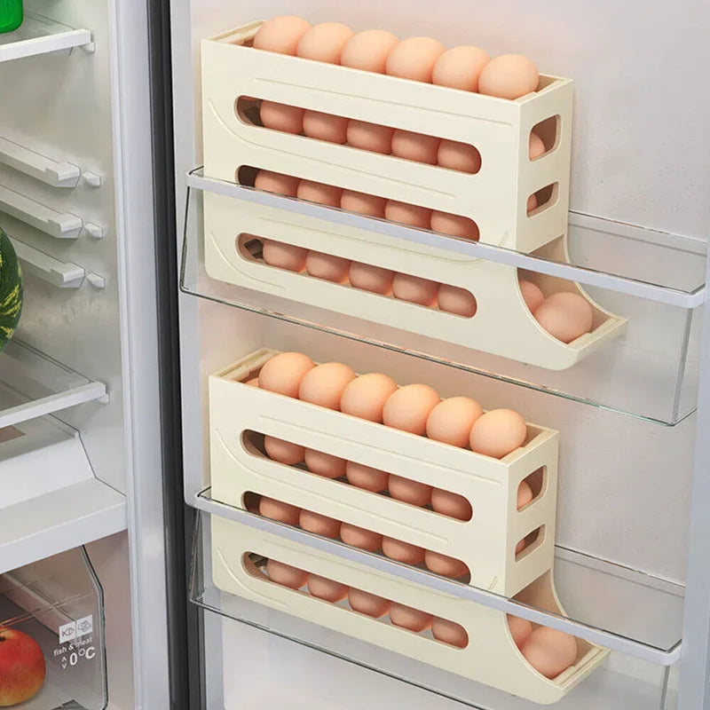 Dispenser de Ovos Inteligente Praticidade Inigualável, Design Moderno e Compacto!