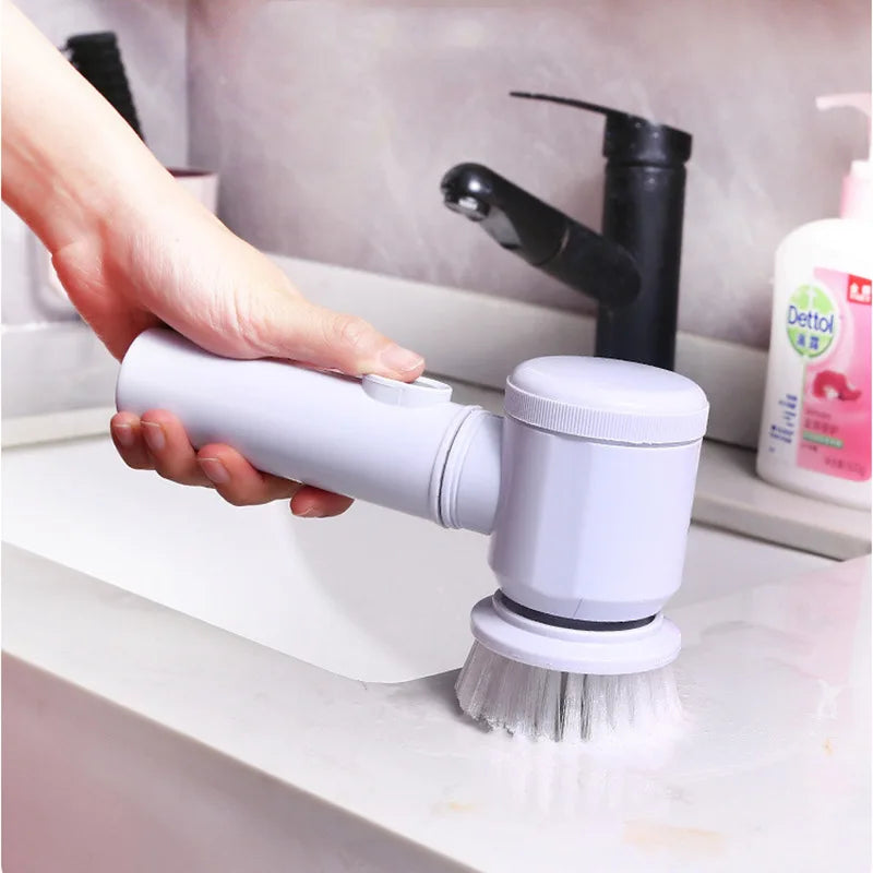 Escova de Limpeza Elétrica 5 em 1 | CleanMax